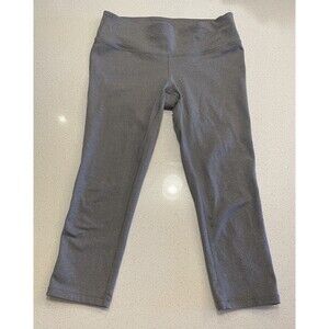 Prana Womens Size Small Gray Cropped Leggings 20” Inseam
